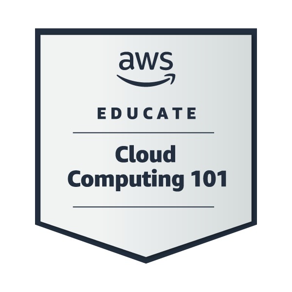 AWS Intro to Cloud101 Badge